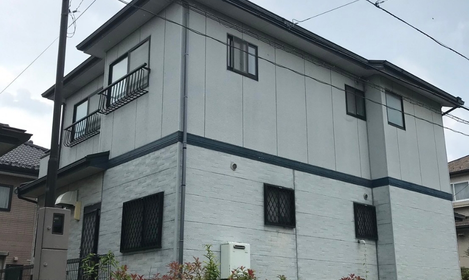 汚れが目立つ色だった外壁が…